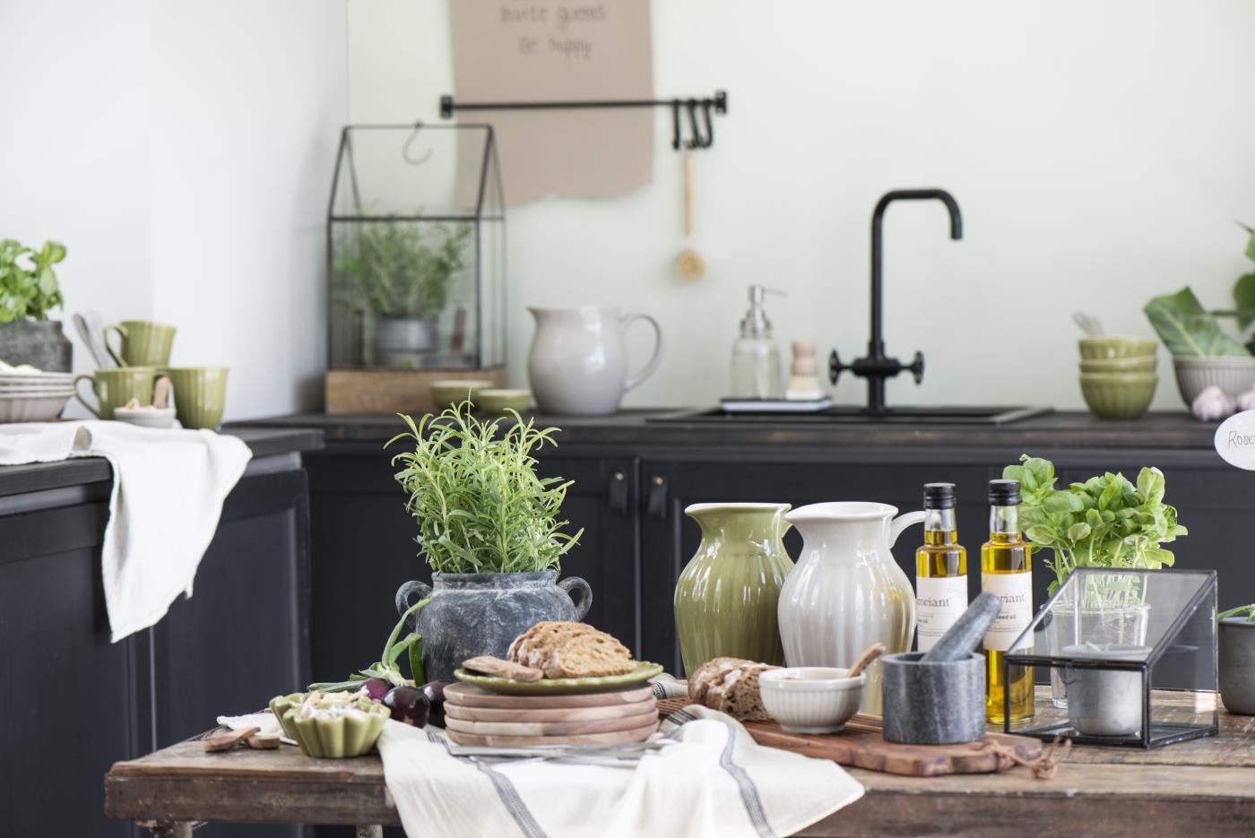 Skærebræt m/riller aflang med lædersnor - Image 4